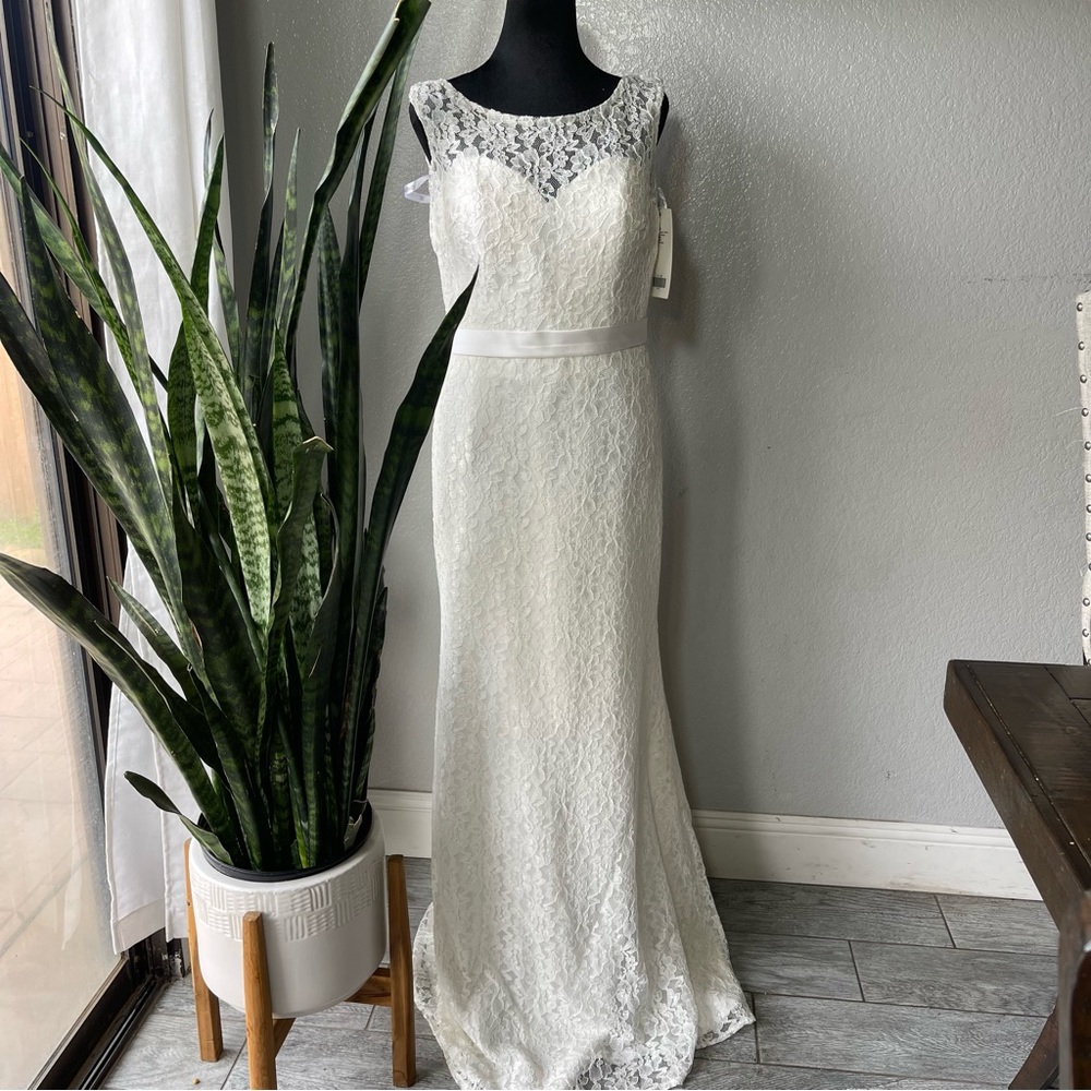 Christina Wu  ivory wedding dress size 12 Style 22624.